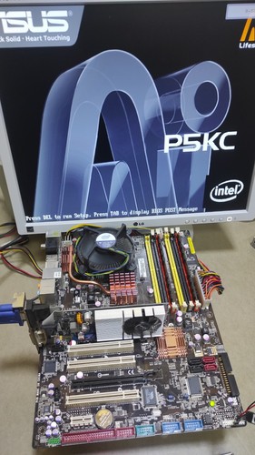 Motherboard asus p5kc 775 - motherboard, +