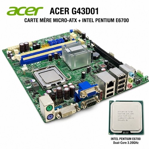 Carte mère acer g43d01 - acer,